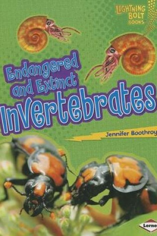 Cover of Endangered and Extinct Invertebrates