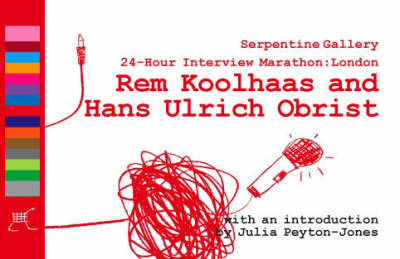 Book cover for Serpentine Gallery 24-hour Interview Marathon