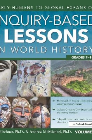 Cover of Inquiry-Based Lessons in World History