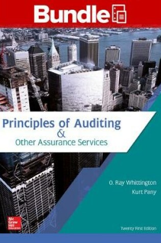 Cover of Gen Combo LL Principles of Auditing & Other Assurance Services; Connect Access Card