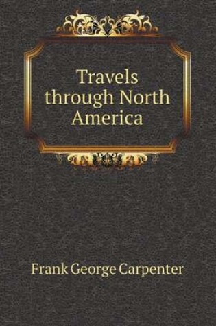 Cover of Travels through North America