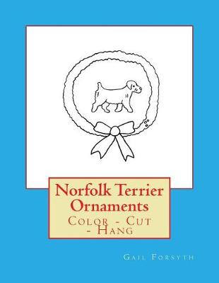 Book cover for Norfolk Terrier Ornaments