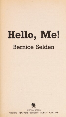 Book cover for Hello, ME]