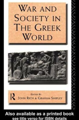 Cover of War and Society in the Greek World