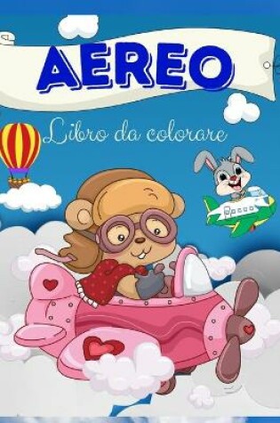 Cover of Aereo Libro da colorare