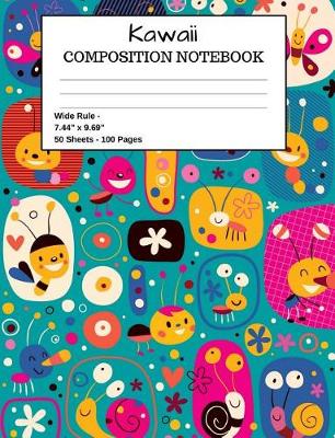 Book cover for Kawaii Composition Notebook