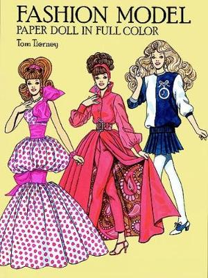 Book cover for Fashion Model Paper Doll in Full Colour