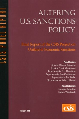 Cover of Altering U.S. Sanctions Policy