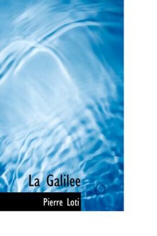Cover of La Galilee