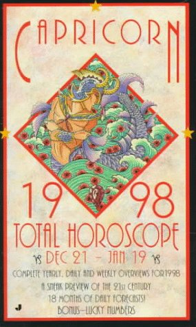 Book cover for Total Horoscopes 1998: Capricorn