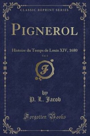 Cover of Pignerol, Vol. 1