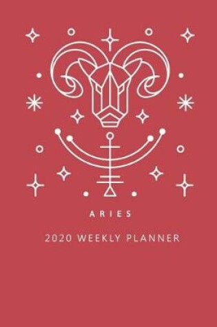 Cover of Aries 2020 Weekly Planner (Red)