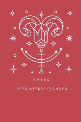 Book cover for Aries 2020 Weekly Planner (Red)