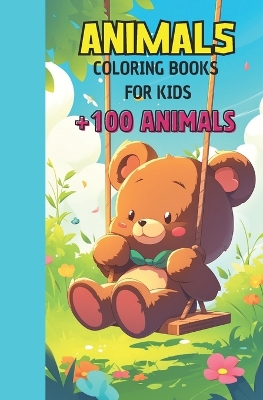 Book cover for Animals Coloring Pages for Kids