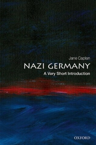 Cover of Nazi Germany: A Very Short Introduction