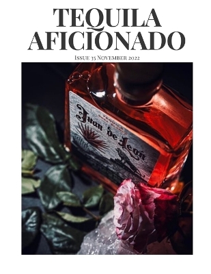 Book cover for Tequila Aficionado Magazine, November 2022