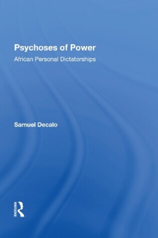 Cover of Psychoses Of Power