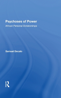 Book cover for Psychoses Of Power