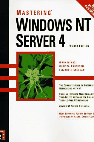 Cover of Mastering Windows NT Server 4