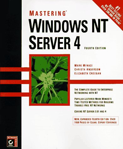 Book cover for Mastering Windows NT Server 4