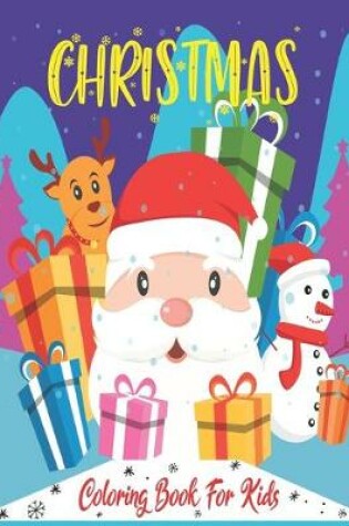 Cover of Christmas Coloring Book For Kids