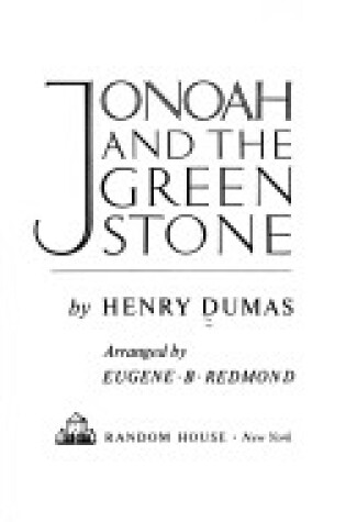 Cover of Jonoah and the Green Stone