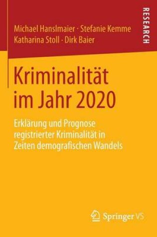 Cover of Kriminalität im Jahr 2020