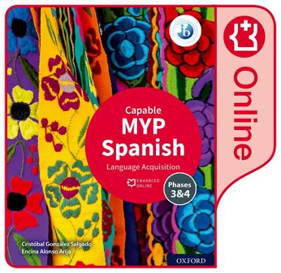 Book cover for MYP Spanish Language Acquisition (Capable) Enhanced Online Course Book