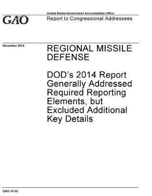 Book cover for Regional Missile Defense