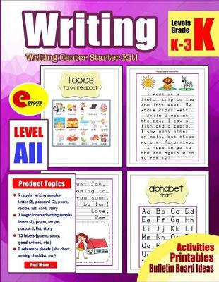 Book cover for Writing Levels Grade K-3