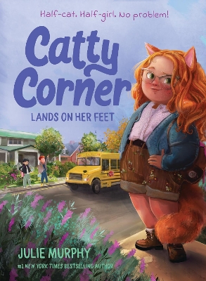 Book cover for Catty Corner Lands on Her Feet