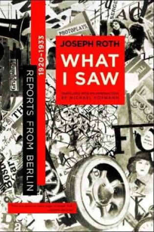 Cover of What I Saw