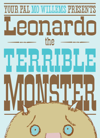 Book cover for Leonardo, the Terrible Monster