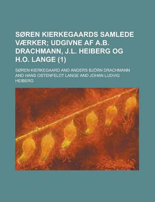 Book cover for Soren Kierkegaards Samlede Vaerker (1)