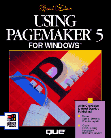 Book cover for Using PageMaker 5 for Windows, Special Edition