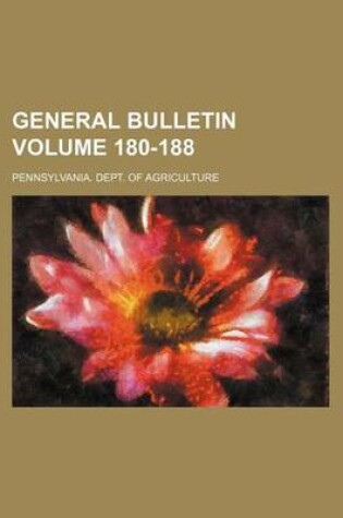 Cover of General Bulletin Volume 180-188