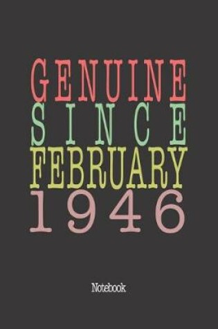 Cover of Genuine Since February 1946