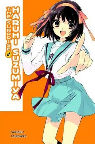Cover of The Surprise of Haruhi Suzumiya (light novel)