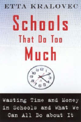 Book cover for Schools That Do Too Much