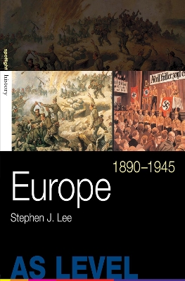 Book cover for Europe, 1890–1945