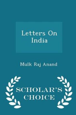 Cover of Letters on India - Scholar's Choice Edition
