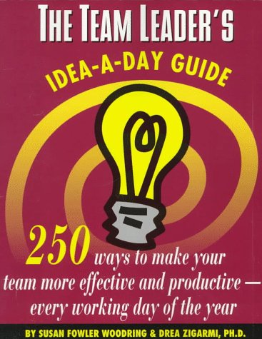 Book cover for The Team Leader's Idea-a-Day Guide