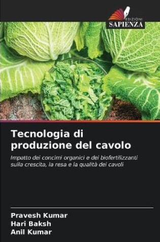 Cover of Tecnologia di produzione del cavolo