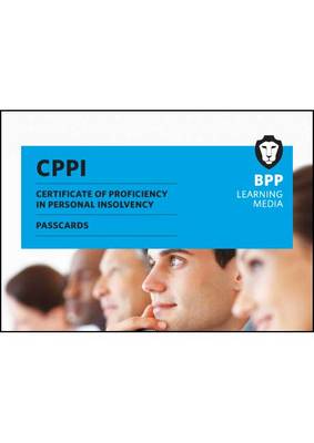 Cover of Certification of Proficiency in Personal Insolvency Passcards