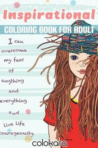 Cover of Inspirational Coloring Book for Adults