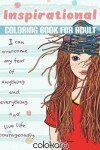 Book cover for Inspirational Coloring Book for Adults