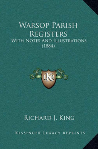 Cover of Warsop Parish Registers