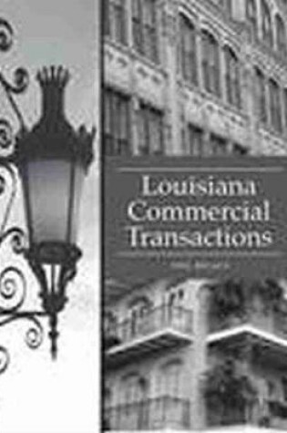 Cover of Louisiana Commercial Transactions - eBook