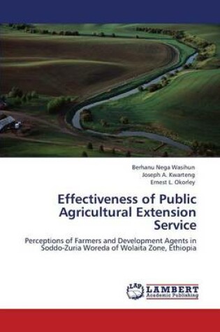 Cover of Effectiveness of Public Agricultural Extension Service