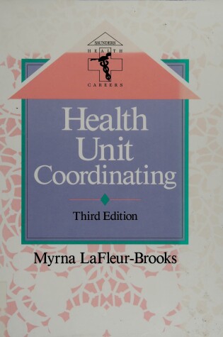 Cover of Health Unit Coordinating